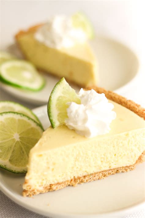 traditional key lime pie.